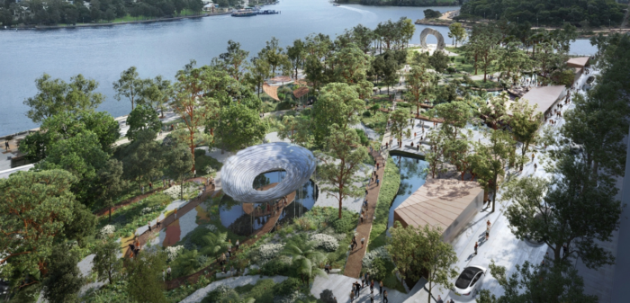 Barangaroo Harbour Park's Transformation Awarded to AKIN in Competition Triumph