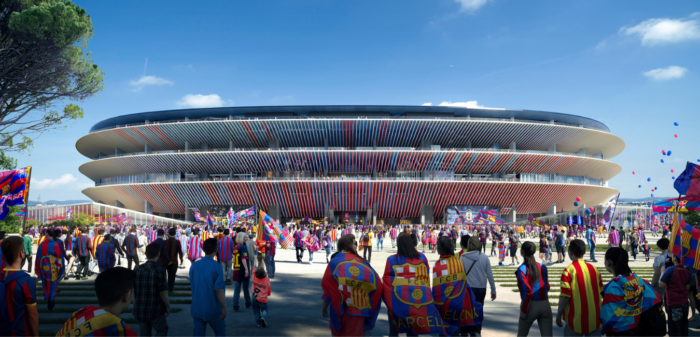 Camp Nou Stadium Arch2O