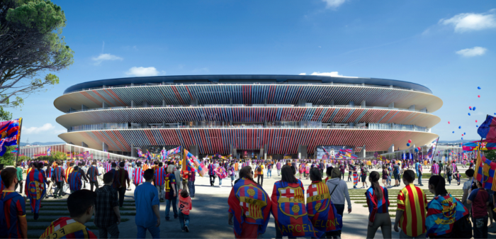 Barcelona's Camp Nou Stadium Earns Global Acclaim With IAA 2023 Architectural Honor