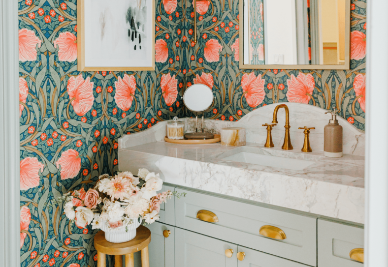 25 Bathroom Wallpaper Ideas to Infuse Personality Into Your Retreat ...
