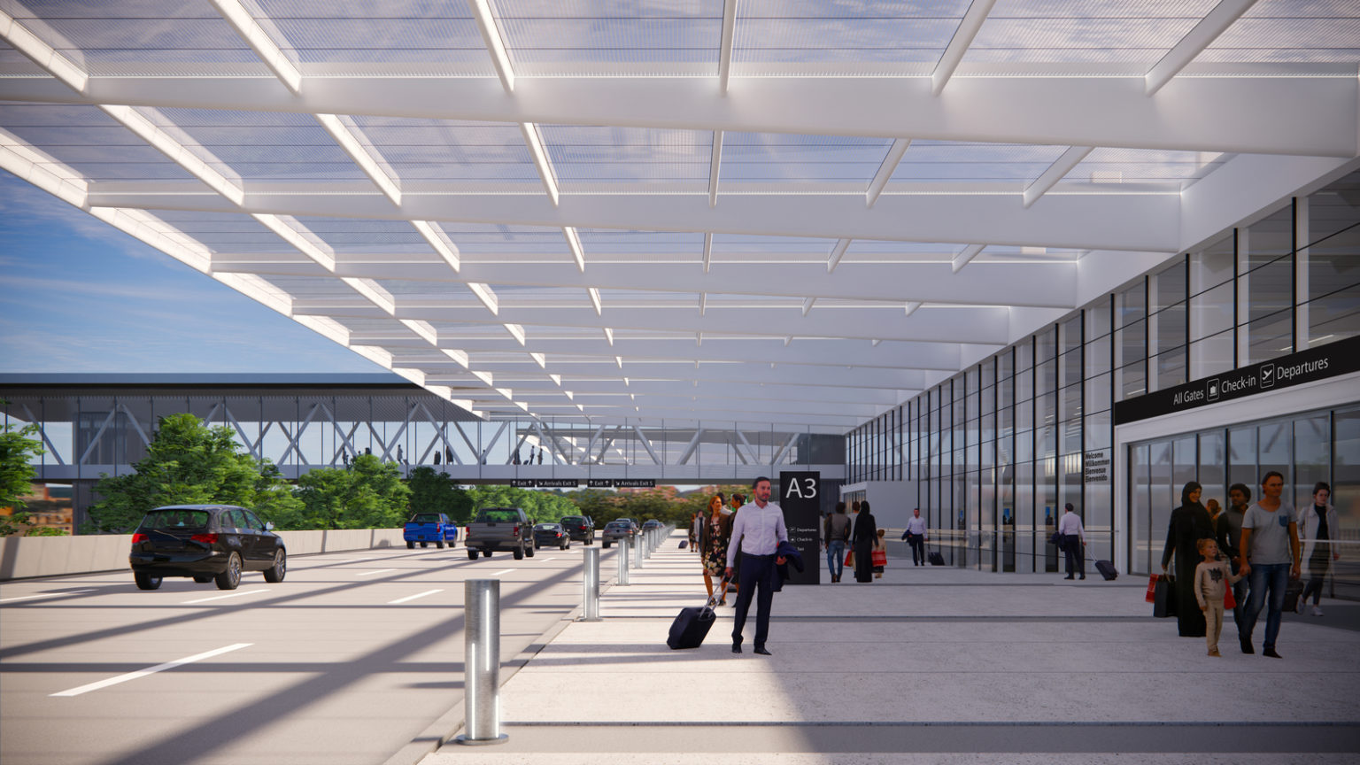 Columbus International Airport Unveils Innovative Terminal Concept by ...