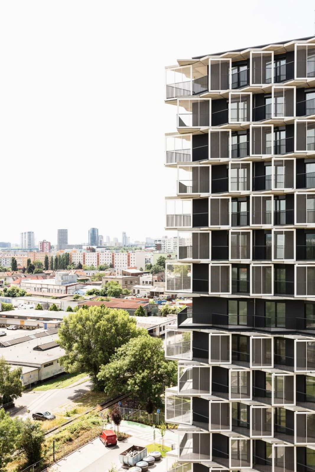 Image showcasing RAC Residential High-Rises Račianska l AllesWirdGut Architektur ...