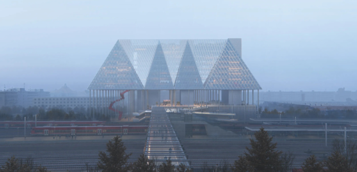 Unveiling UniCredit's HQ: A Vision of Elevated Plaza and Trapezoidal Design