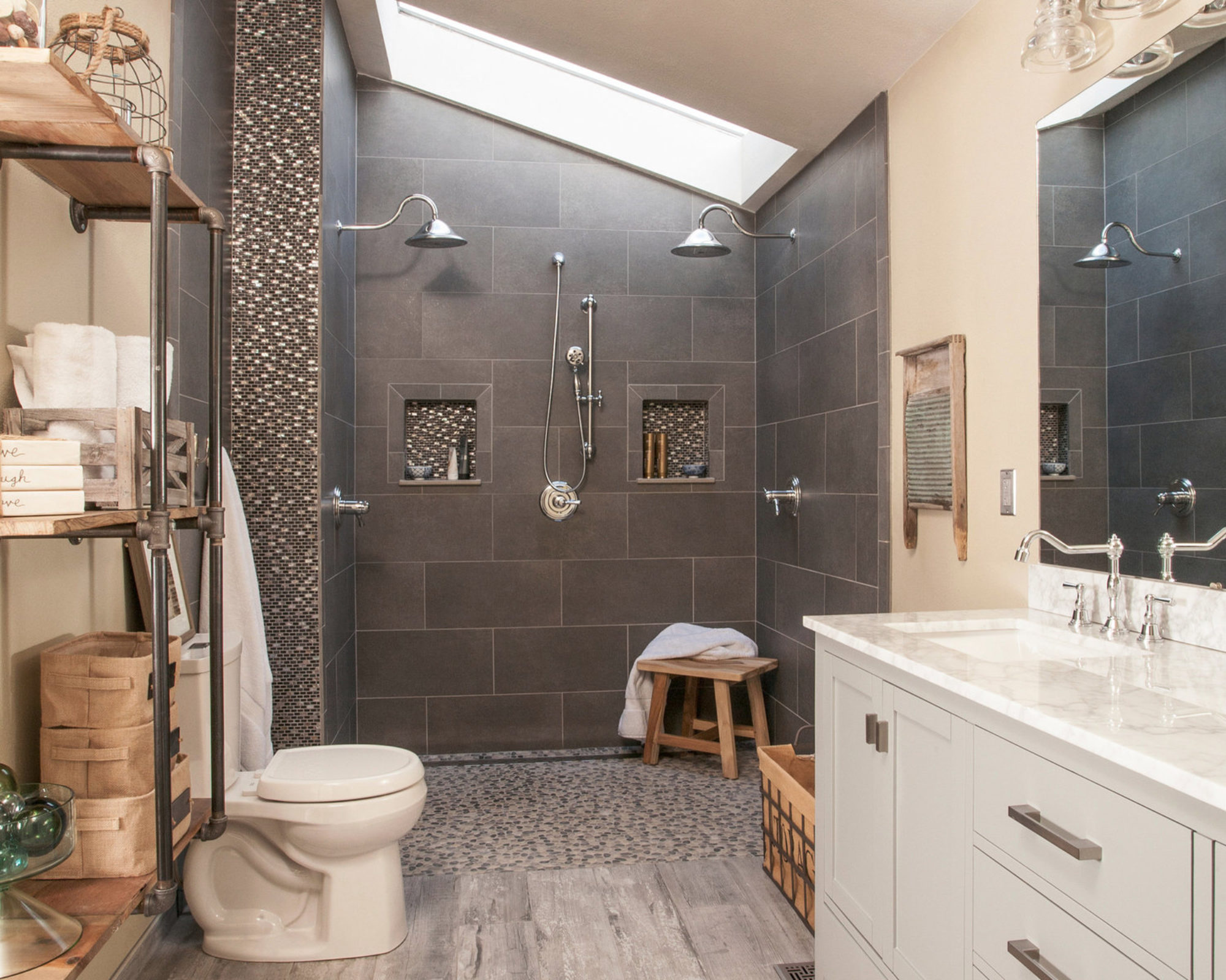 Bathing in Luxury: Doorless Walk-in Showers Show the Way - Arch2O.com