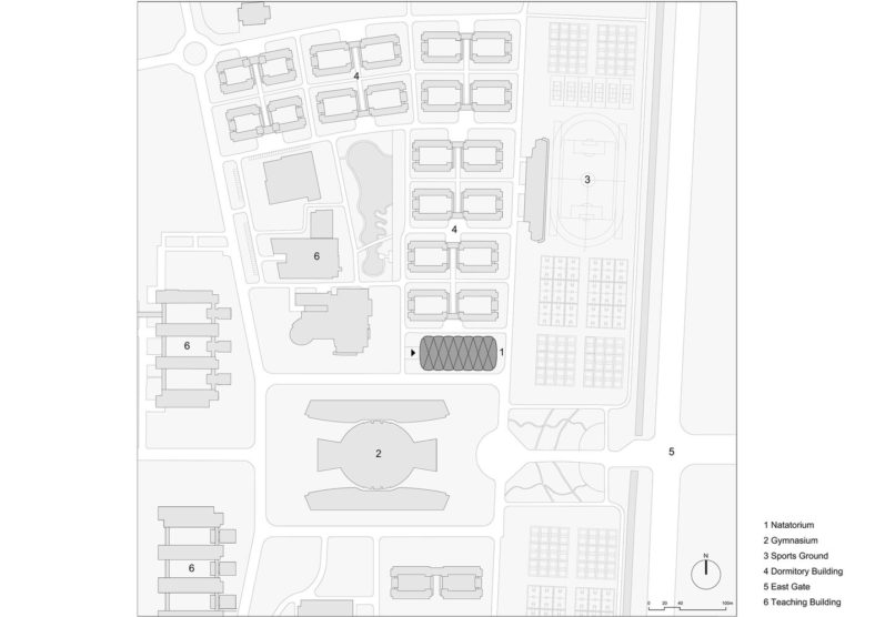 Natatorium of Southeast University l SEU-ARCH Zhou Qi Studio - Arch2O.com