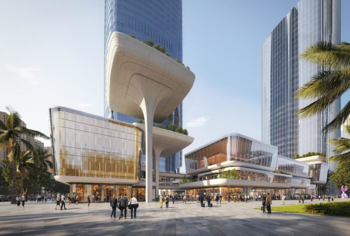 Aedas Won The Design Competition For The Haikou HNA Center Plot D10 Retail Street