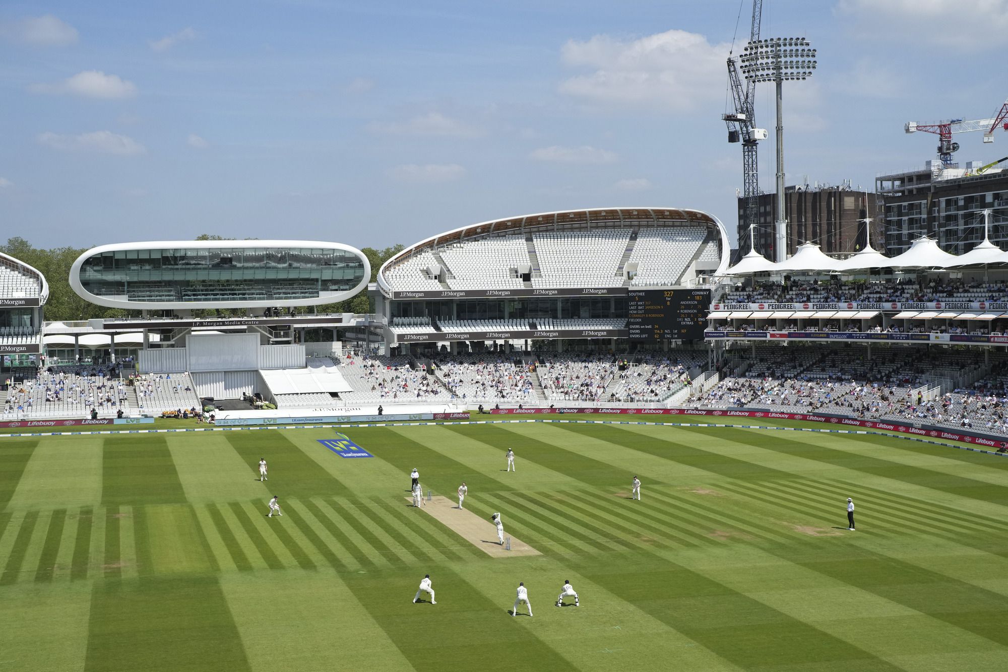 WilkinsonEyre's latest designs for Lord's Cricket Ground stands revealed