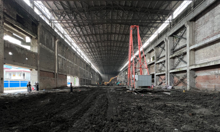 Shanghai cement warehouse