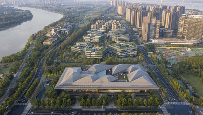 Nanjing Eco Hi-Tech Island: Xin Wei Yi Technology Park | NBBJ