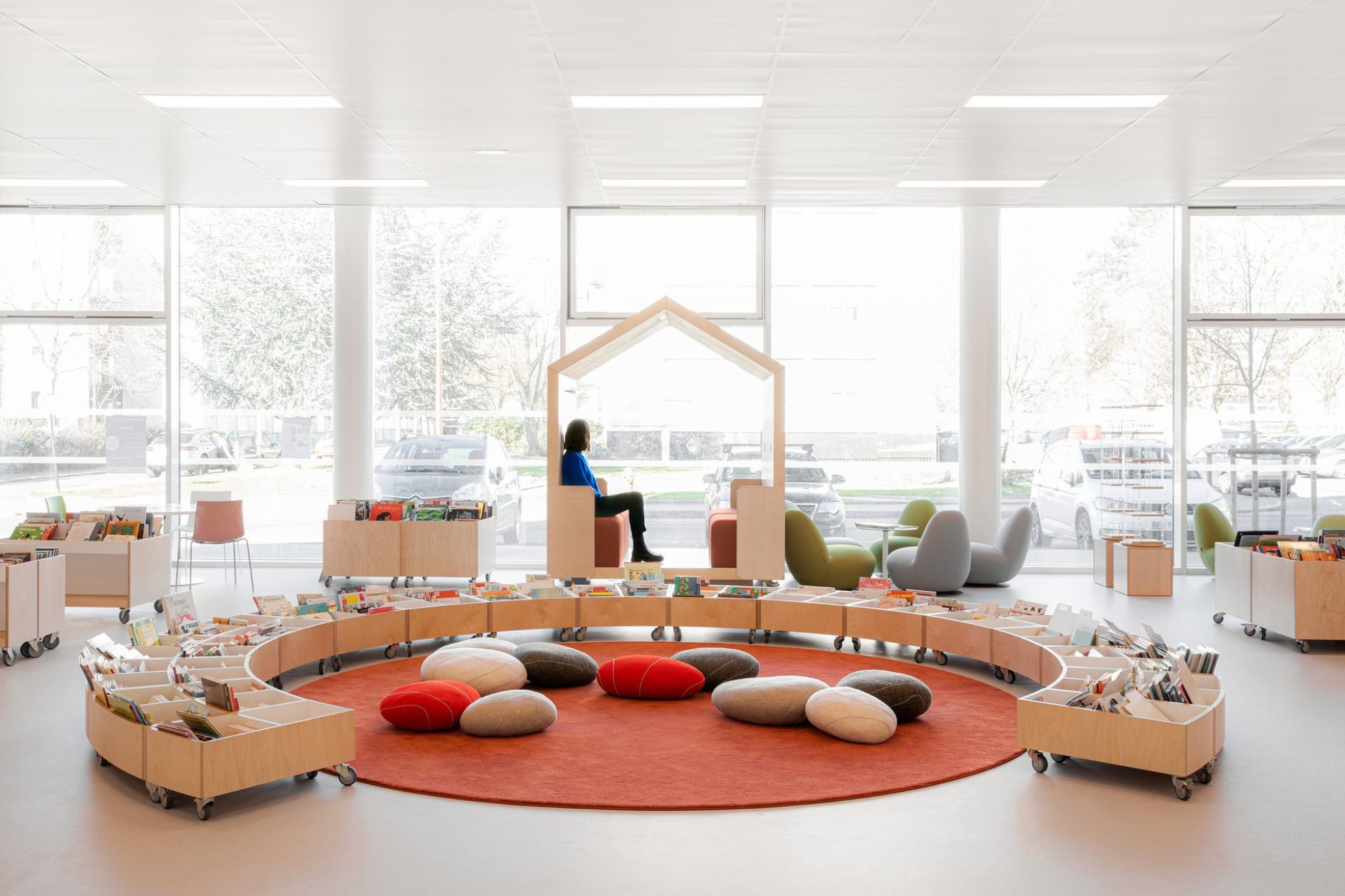 Media Library Sainte-Geneviève- des-Bois | archi5 + Calmm architecture ...