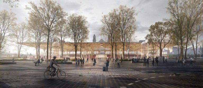 Prague Central Station Set for Remarkable Change with Henning Larsen's Design