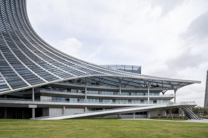 Shanghai West Bund AI Tower & Plaza | Nikken Sekkei - Arch2O.com