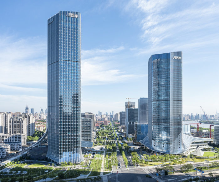 Shanghai West Bund AI Tower & Plaza | Nikken Sekkei