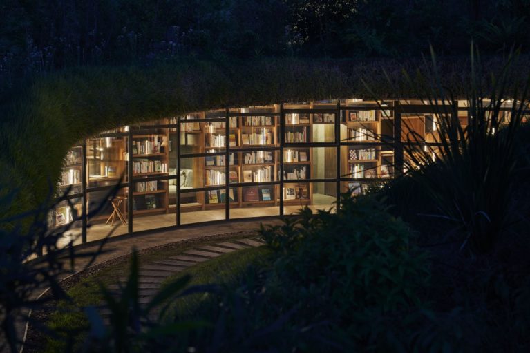 Library Napping Area Library in the Earth | Hiroshi Nakamura & NAP - Arch2O.com