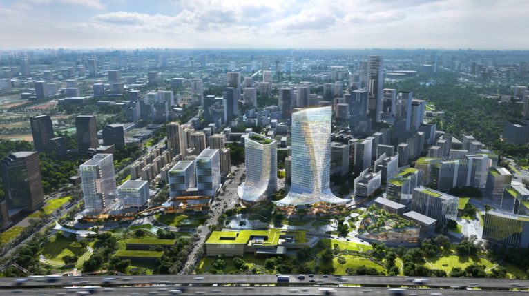 MVRDV Grabs Top Spot in Chengdu for Cultural Center and Offices
