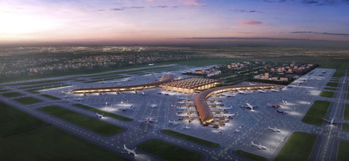 Techo International Airport A Tree-Inspired Design By Foster + Partners