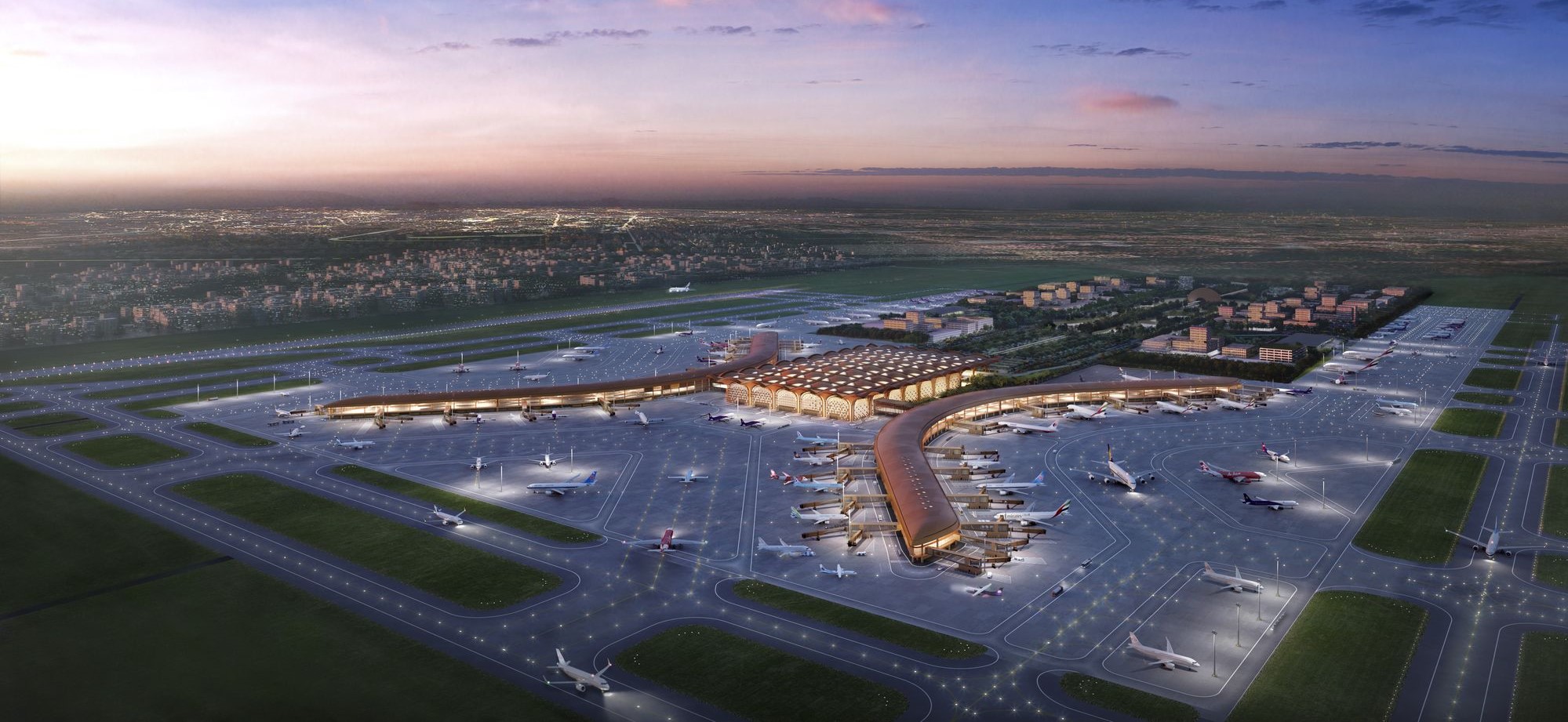 Techo International Airport A Tree-Inspired Design By Foster + Partners ...