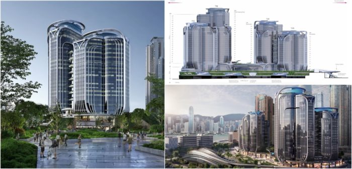 Zaha Hadid Architects' Landmark XRL Topside Construction Achieves Rooftop Completion in Hong Kong