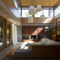 House Between Trees