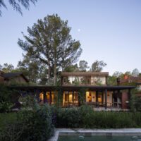 House Between Trees