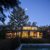 House Between Trees