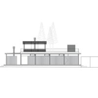 House Between Trees