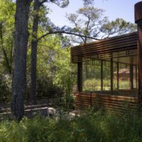 House Between Trees