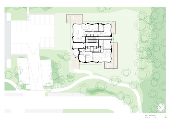 orange architects beaufort 03 groundfloor floorplan Beaufort Residential Tower