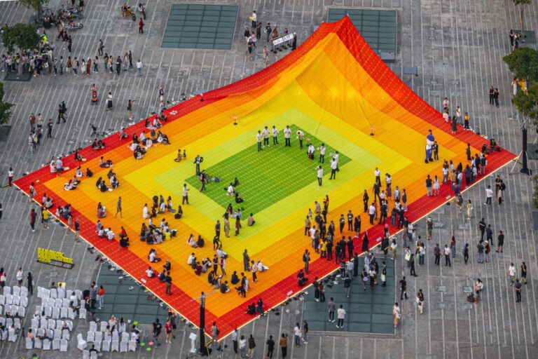 Mega Mat Installation Bangkok Design Week | MVRDV