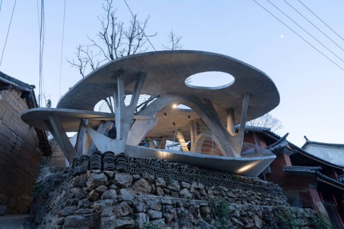 Mushroom library for Children in Yunnan | Kong Xiangwei Studio