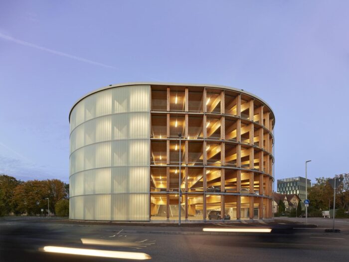 Wooden Parking Garage Wendlingen