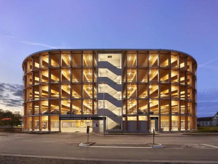 Wooden Parking Garage Wendlingen | herrmann+bosch architekten
