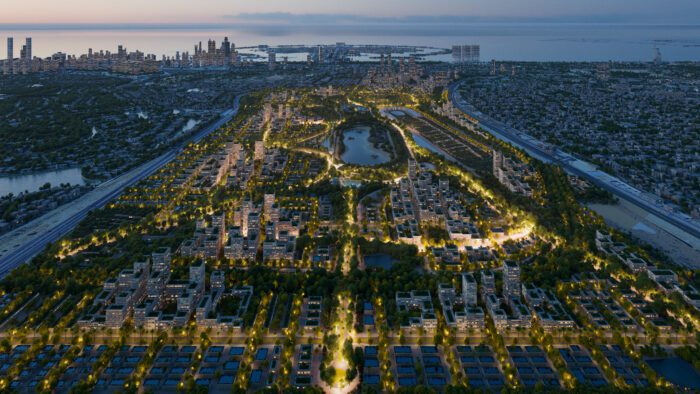 BIG's Dubai Masterplan Turns Iconic Racecourse into a Pedestrian Paradise