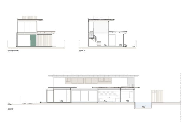 03 cortes e elevacao 3 ISA Residence