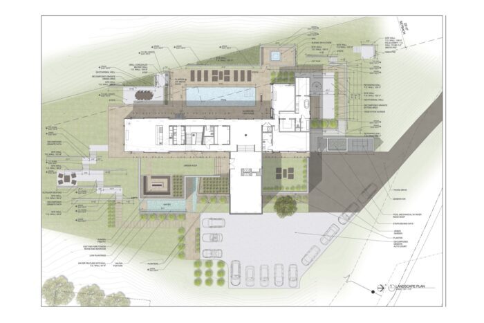 panorama house landscape plan 22 Panorama House