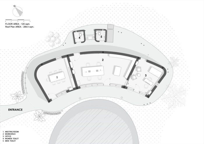 Architect Office at the Water's Edge
