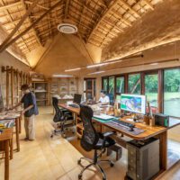 Architect Office at the Water's Edge
