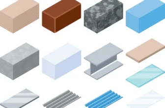 illustration set various building materials 600nw 2271827235