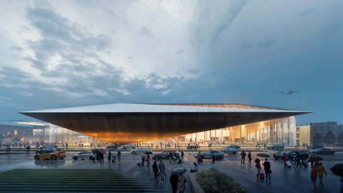 Zaha Hadid Architects Wins Competition to Design New Arrivals Terminal at Vilnius Airport
