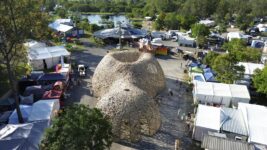 chrysalis entrance pavilion