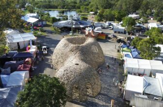 chrysalis entrance pavilion