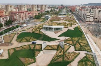 Intermodal Station Dome and Felipe VI Park