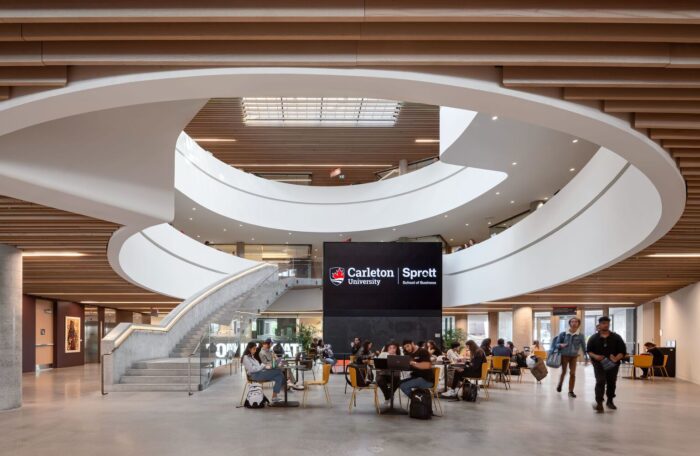 nicol building sprott school of business carleton university hariri pontarini architects 9