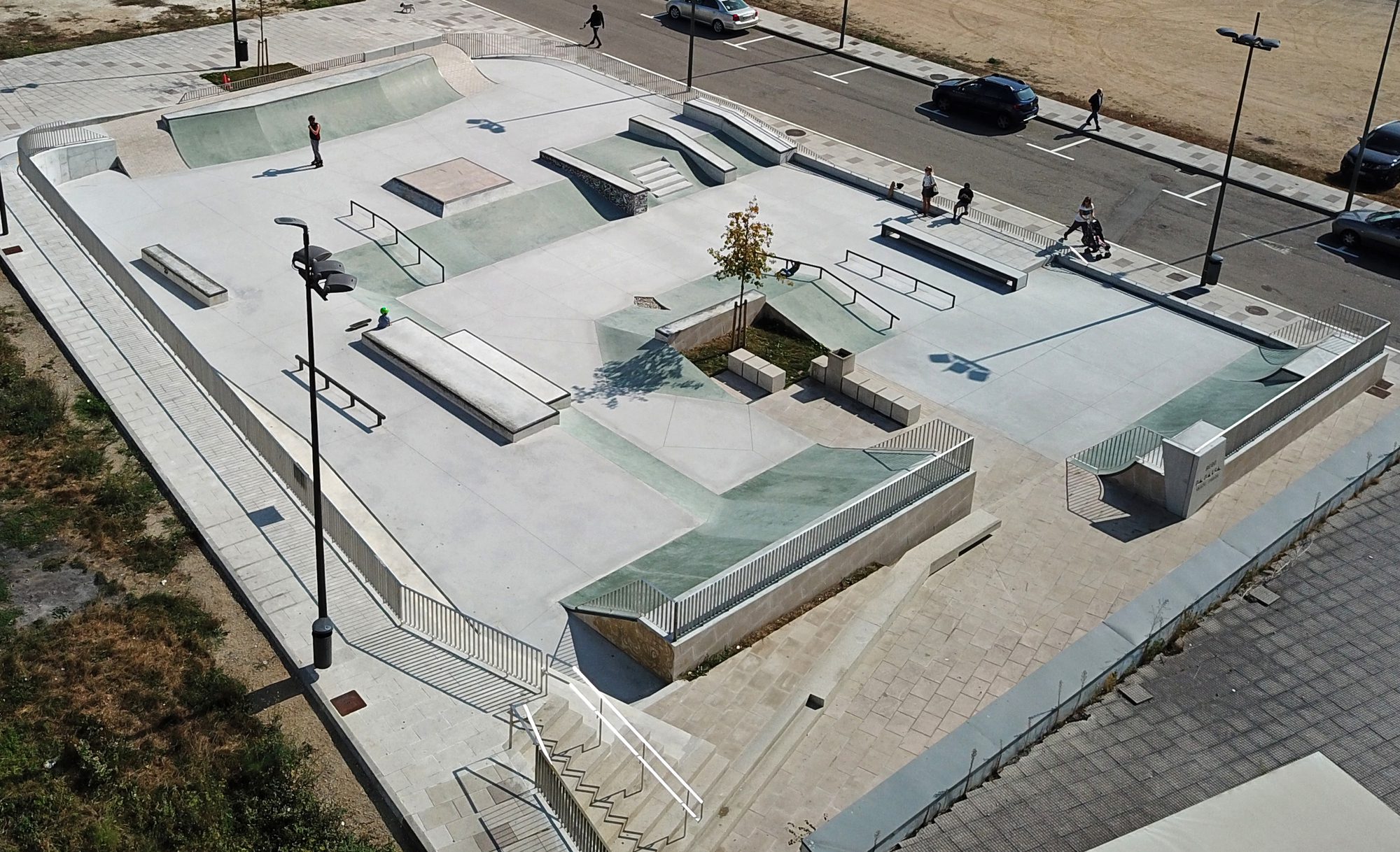 The Skate Park in Carballo