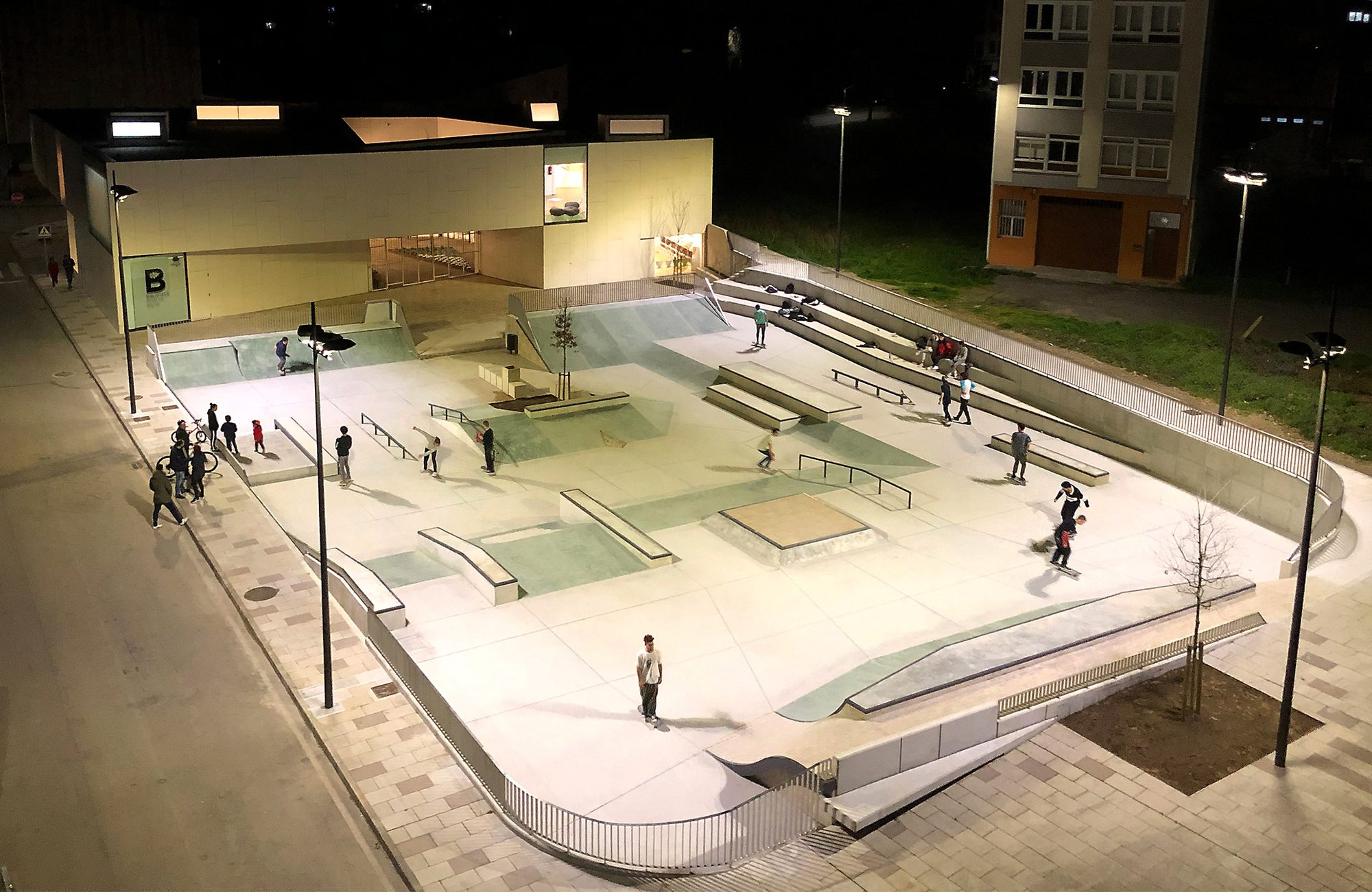 The Skate Park in Carballo