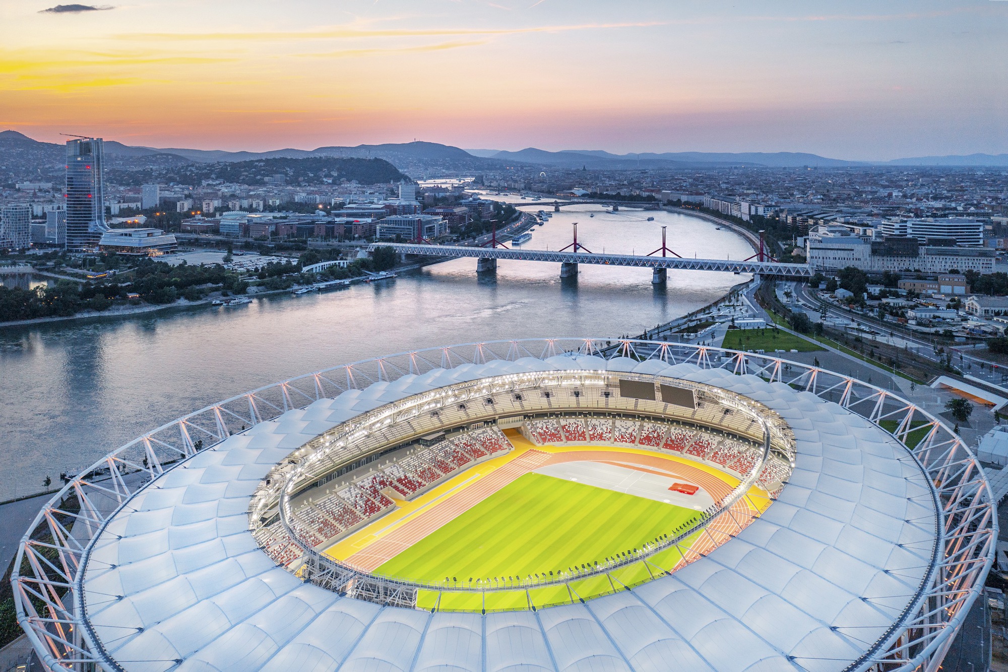 National Athletics Stadium Hungary