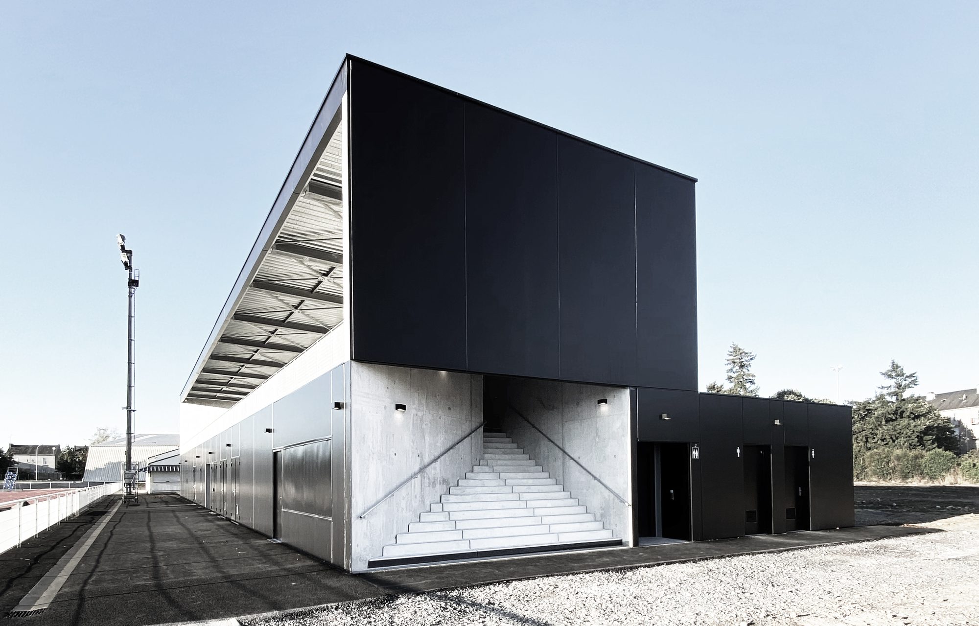 Stadium and Locker Room for Thouars City
