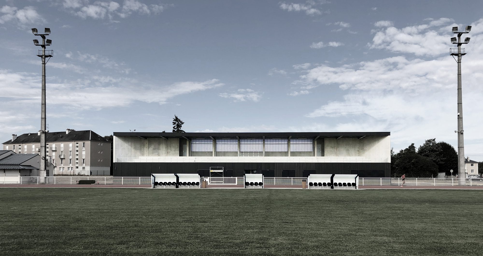 Stadium and Locker Room for Thouars City