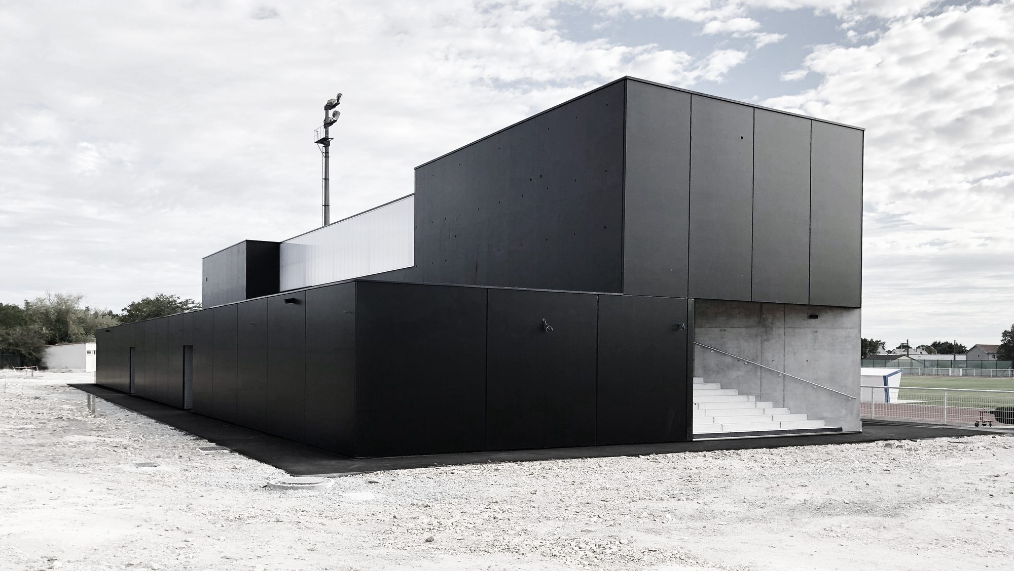 Stadium and Locker Room for Thouars City