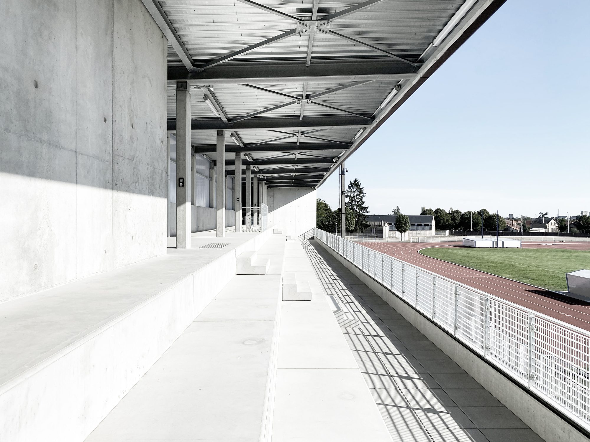 Stadium and Locker Room for Thouars City